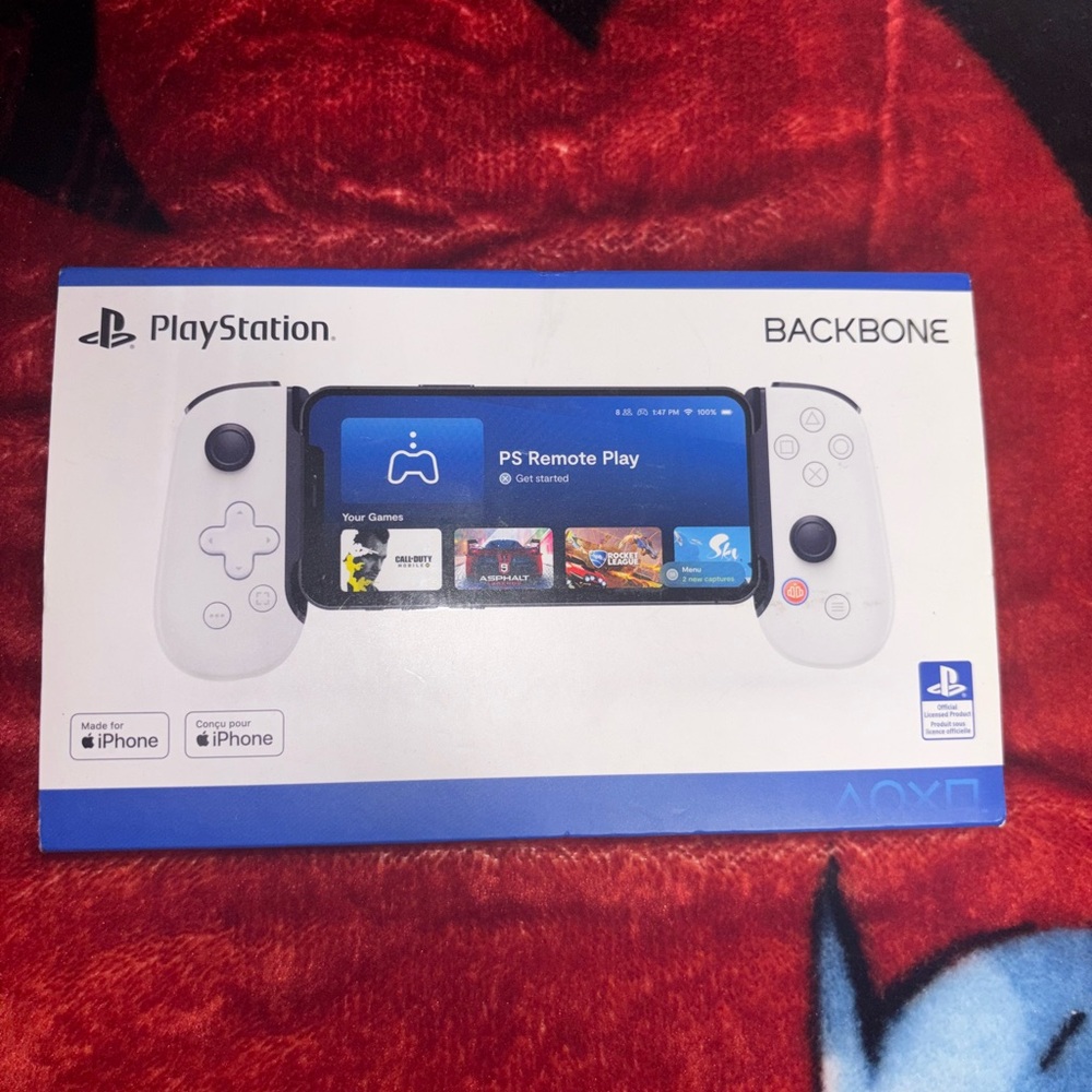 New! Playstation Portal Backbone for iphones lighting USB